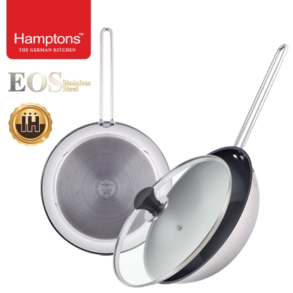 햄튼 EOS스텐 인덕션 코팅 프라이팬 2종세트(3P)-A(HTEF-6F8W8G)