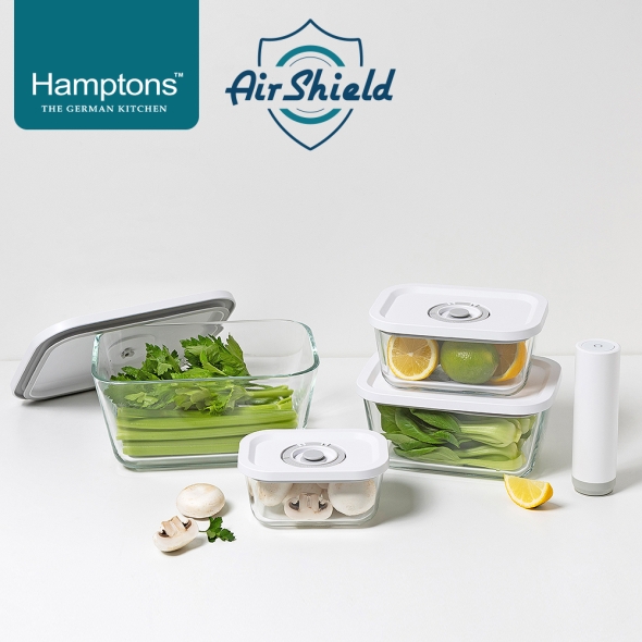햄튼 에어실드 원터치 진공 밀폐용기세트(9P)-B
