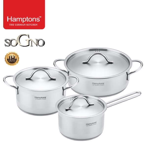 햄튼 소노(SOGNO) 인덕션 냄비 3종 세트_B (6P)(16S18P22C)