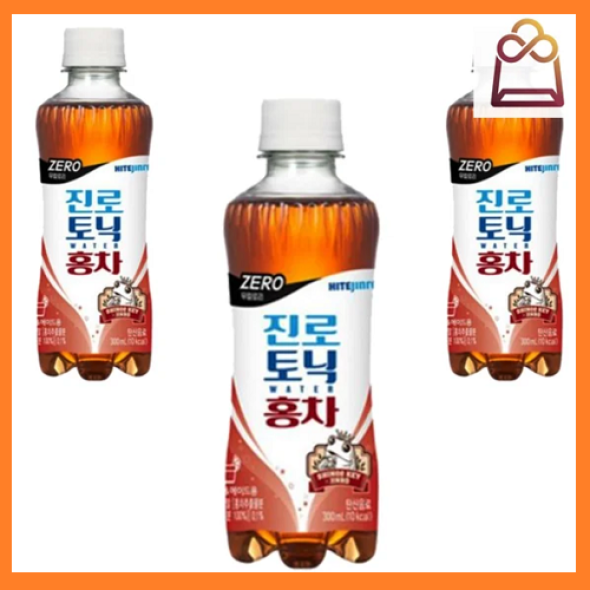 진로 토닉홍차  300ml 12개 pet 진토닉 하이볼 칵테일