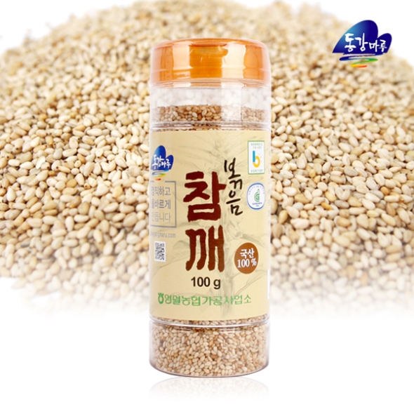 [영월농협] 동강마루 볶음참깨 1통/2통/3통 (통당100g)