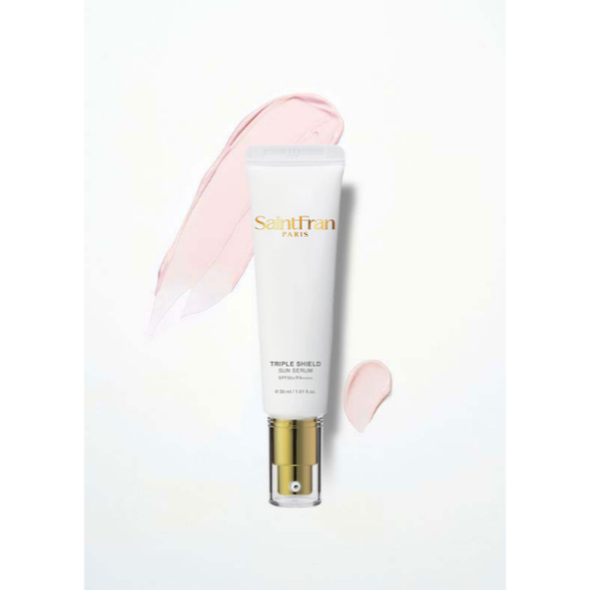 세인트프랑 트리플 쉴드 선세럼 썬크림 3중밀착 광채 톤업 SPF50+ PA++++ 30ml