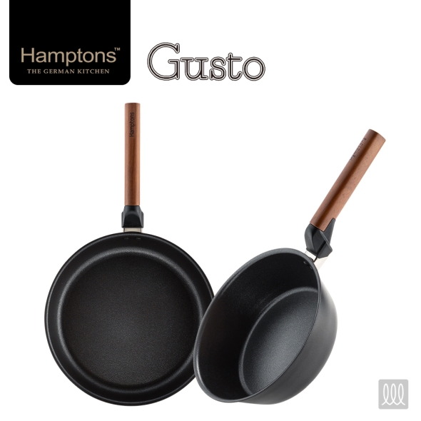 햄튼 구스토 인덕션 프라이팬2종세트-C(26F24W)