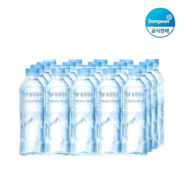 [동원] 동원샘물(무라벨) 500mL X 20병 (1pack) (003799752)