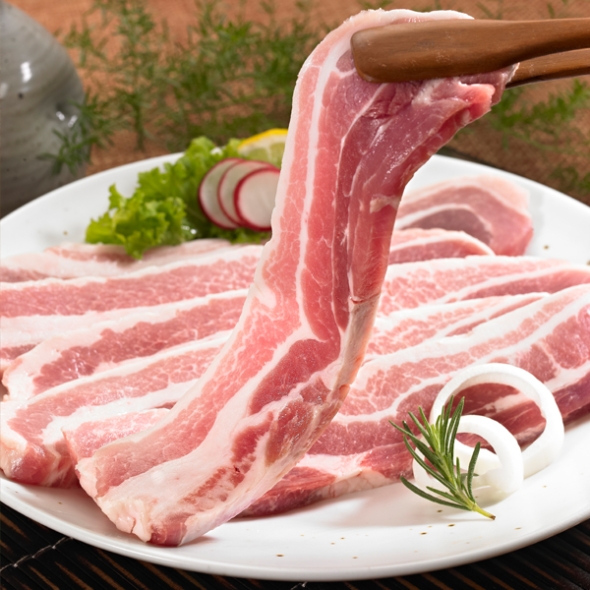 [청년미트] 1+등급 한돈 삼겹살 500g (구이용/수육용/찌개용)