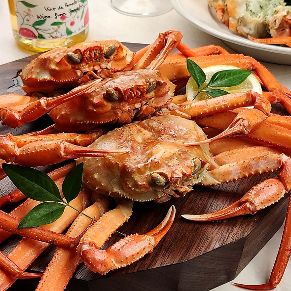 [주말특가] 작지만 알찬 가성비 구룡포 연지홍게 3kg(10~12미)