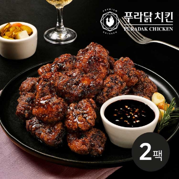 [푸라닭] 통살치킨 600g  2팩 (택)