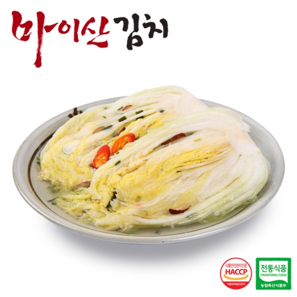 [한국농협김치] 전북 대표김치 마이산 백김치 1kg/2kg/3kg/5kg