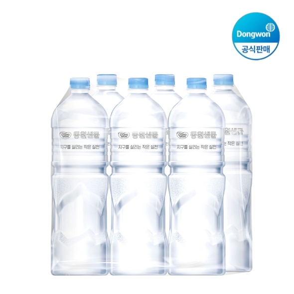 [동원] 동원샘물(무라벨) 2L X 6병 (1pack) (003799751)