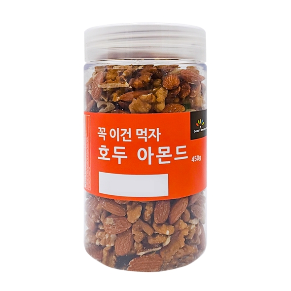 [굿모닝너츠] 이건먹자 호두 아몬드 (450g/900g/1.35kg/1.8kg)