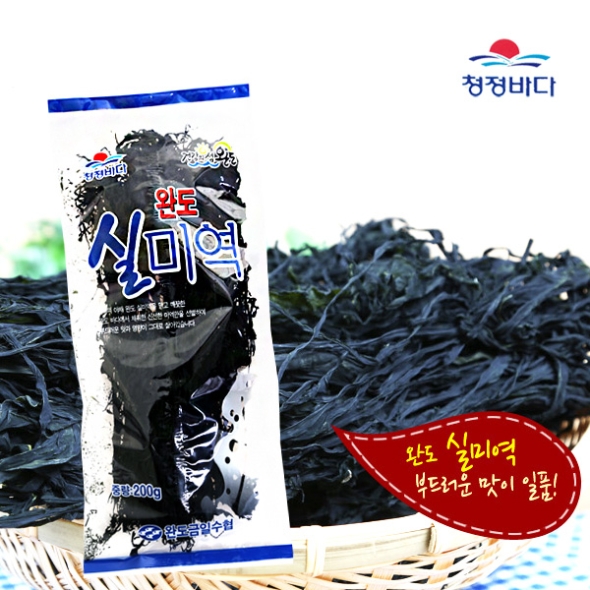 [완도금일수협] 실미역 1봉/2봉/3봉/5봉 (봉당200g)