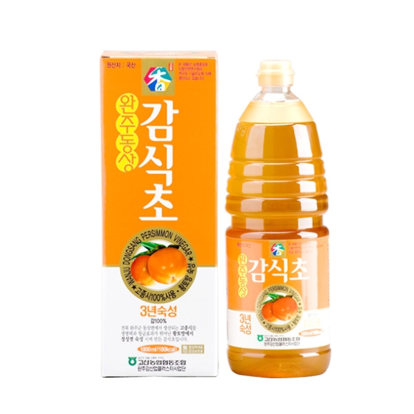 [고산농협] 완주동상 황토방숙성 감식초 1통/2통 (통당1,800ml)