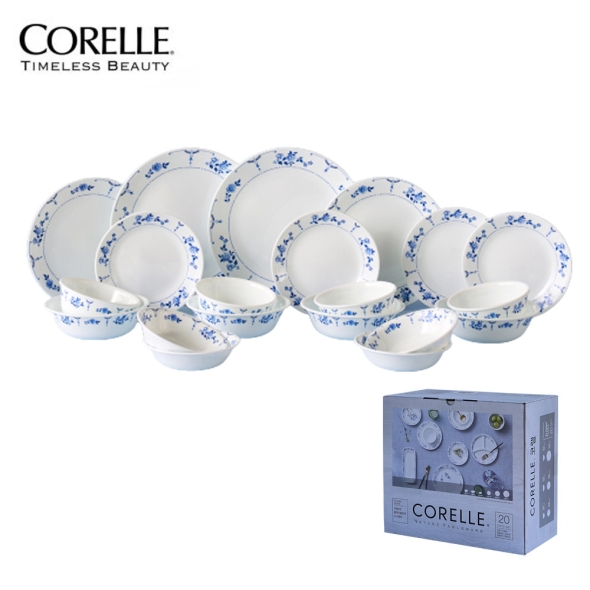 코렐 클래식 플로라 4인 20P 세트