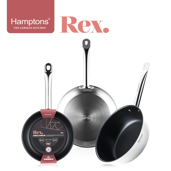 햄튼 렉스 스텐 인덕션 코팅 프라이팬3종세트-C(22F28F24W)