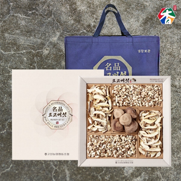 [고산농협] 원목 표고버섯 혼합세트 3호(동향고40g+표고칩60gx2ea+표고채50gx2ea)