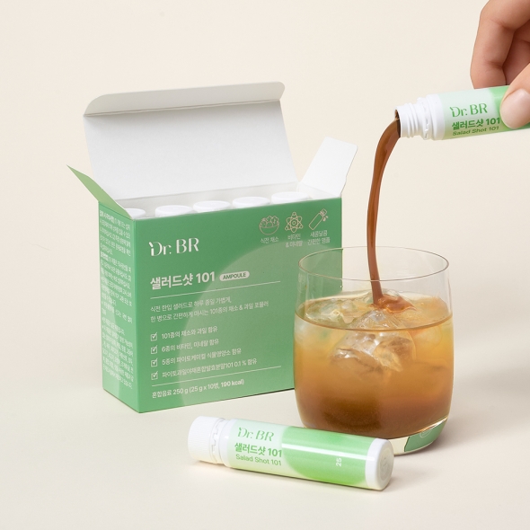 닥터비알 샐러드샷 101 앰플 (25g*10입) 1개, 2개 중 택