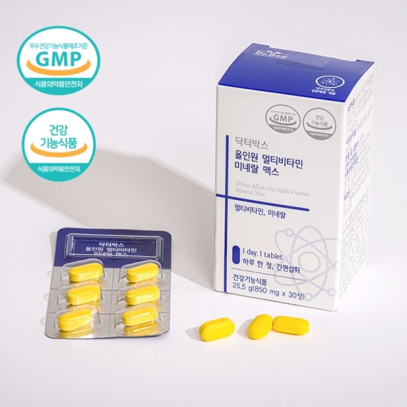[닥터박스] 올인원 멀티비타민미네랄 맥스 30정 30정