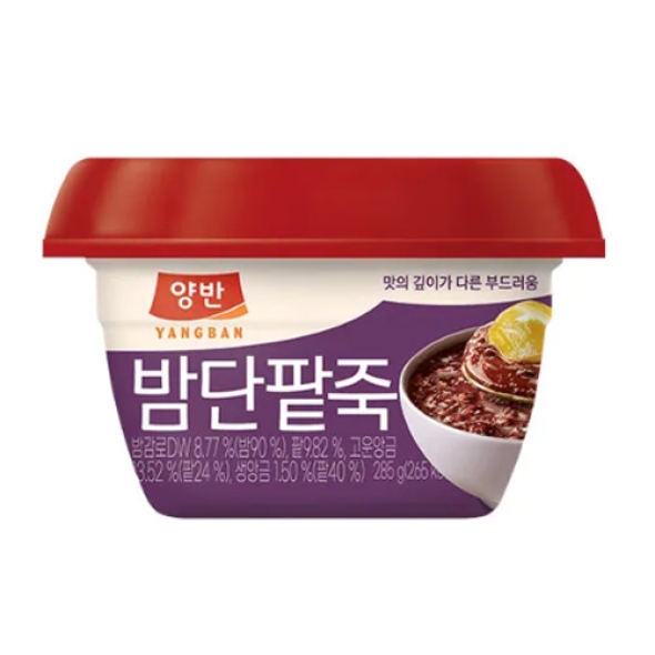[동원] 양반 밤단팥죽 285g (용기) x 8개 (003911458)