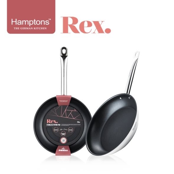 햄튼 렉스 스텐 인덕션 코팅 프라이팬2종세트-C /26F28F