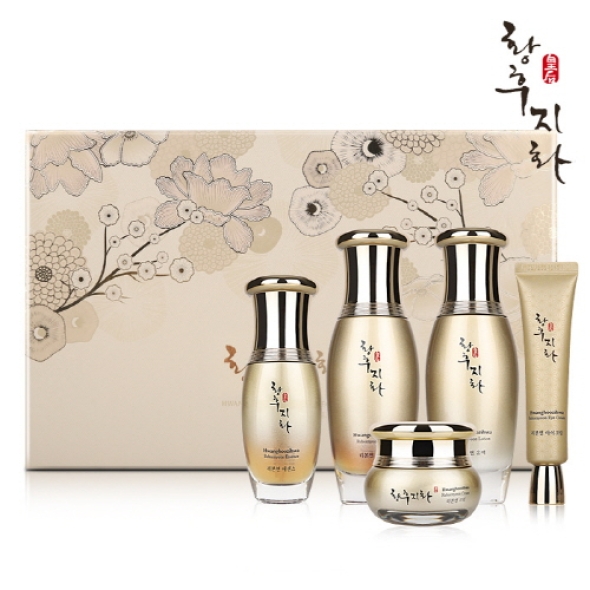 [황후지화] 리본연 5종 (수액 120ml+유액 120ml+아이크림 30ml+에센스 55ml+크림 60ml+견본품 4종)