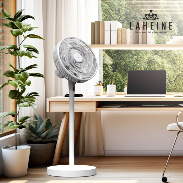 [특별할인][라헨느] 더 퀸 3단 스탠딩 15엽 윈큘레이터 리모콘 선풍기  LHNF-D2200W