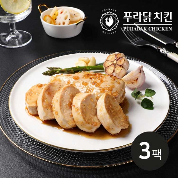 [푸라닭] 소스통 닭가슴살 100g 3팩  (택)