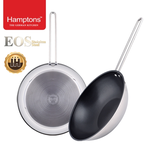 햄튼 EOS스텐 인덕션 코팅 프라이팬2종세트-E(HTEF-28F28W)