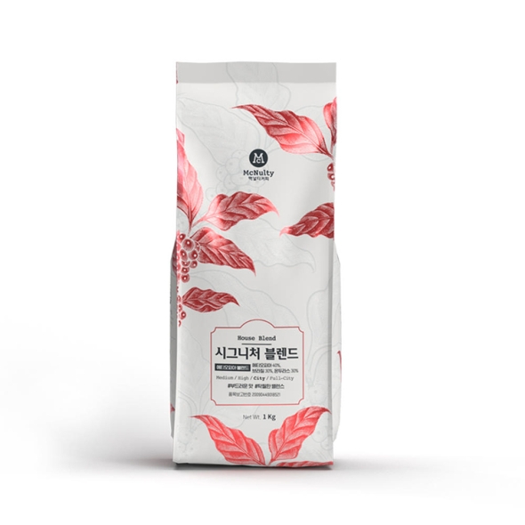 맥널티 시그니처 블렌드 홀빈 원두 1kg