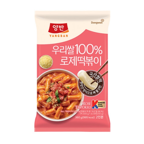 [동원] 떡볶이의신 로제떡볶이 (2인) x 3개 (003911443)