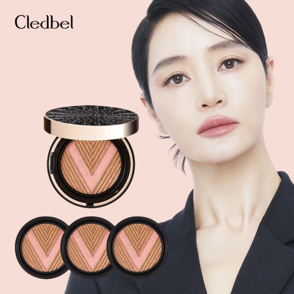 [끌레드벨] 글로우파워 리프트 V 쿠션 -블랙(본품1개+리필3개)