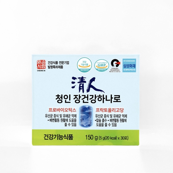 [특별할인] 청인 장건강하나로 유산균(150g) 30포