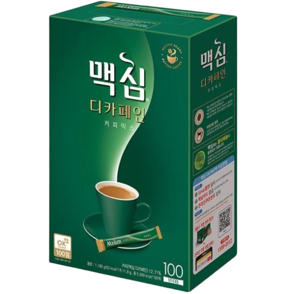[Maxim] 맥심 디카페인 커피믹스 100T