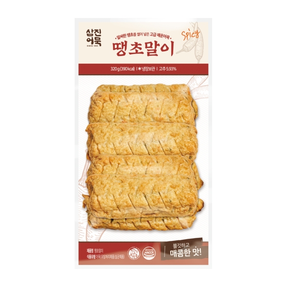 [삼진어묵] 땡초말이(멀티박) 320g 
