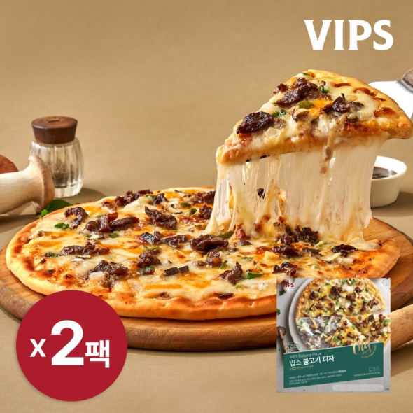 [VIPS] 빕스 불고기 피자 440g x 2팩