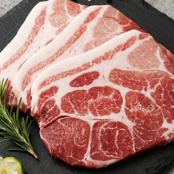 [바라봄] 냉동 돼지 목전지 1.5kg(500gx3팩)/2.5kg(500gx5팩) (구이용/제육용)
