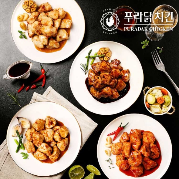[푸라닭] 한입 쫄깃 닭가슴살 100g 3팩 (택)