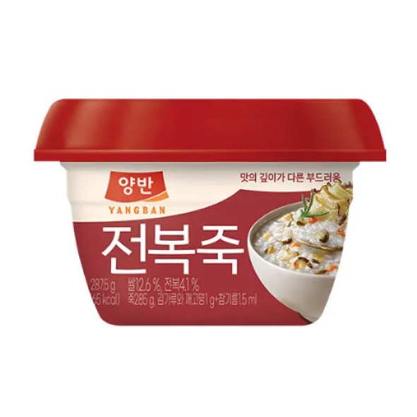 [동원] 양반 전복죽 287.5g (용기) x 8개 (003911463)