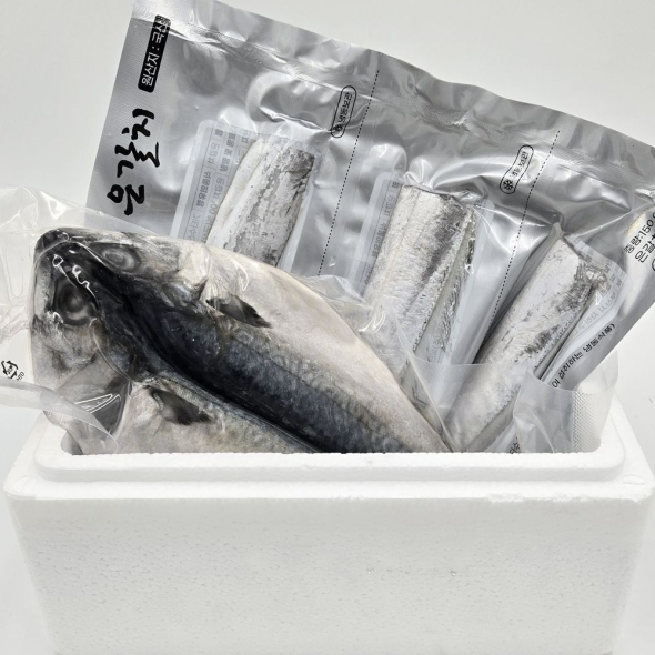 [미가원] 국민생선세트 고등어+갈치 (총450g/900g/1.35kg/1.8kg/2.25kg)