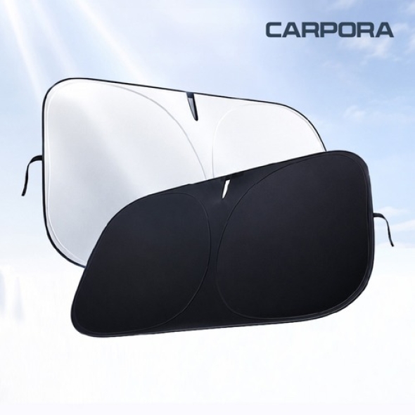 [카포라] 차량용 햇빛가리개(티타늄 실버코팅 원터치) CPRA-0726