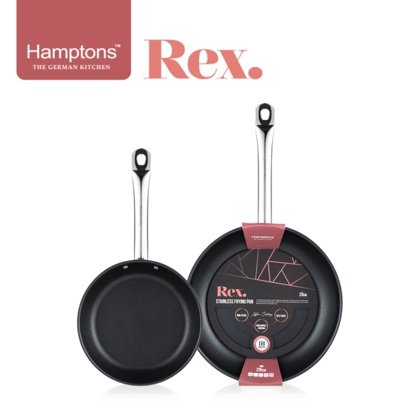 햄튼 렉스 스텐 인덕션 코팅 프라이팬2종세트-B /22F28F