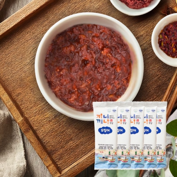 끼니끼니 스틱 오징어젓 40g*5