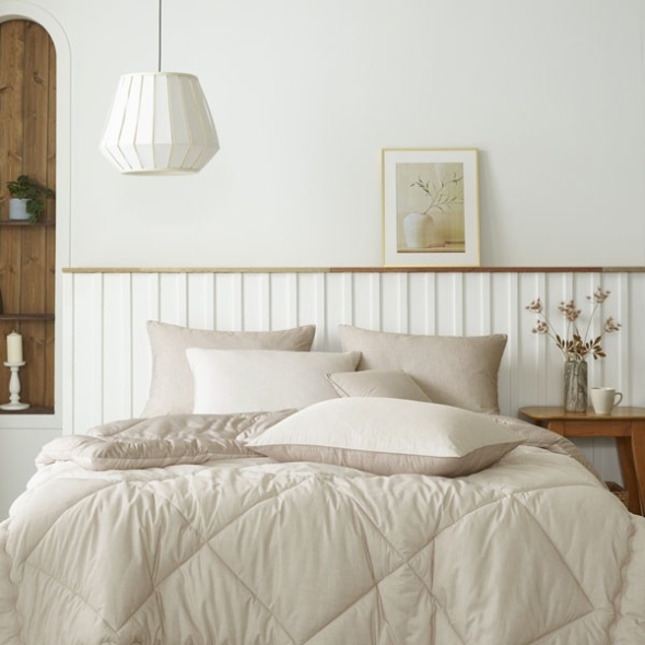 [세사] 알러지케어 극세사 차렵이불세트 헤일로(Q)