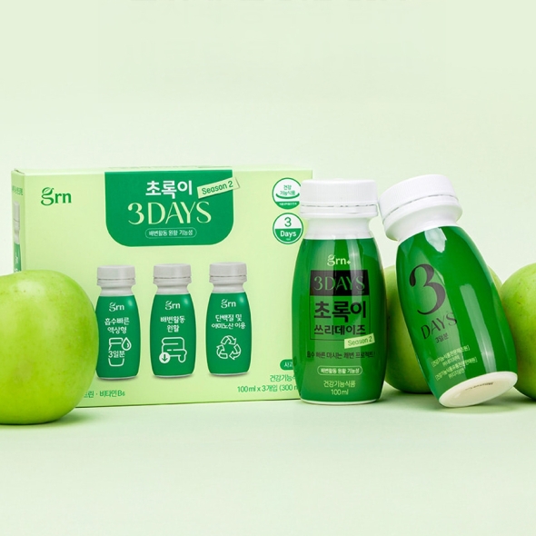 [GRN] 초록이 쓰리데이즈100ml*3개입 (300ml)