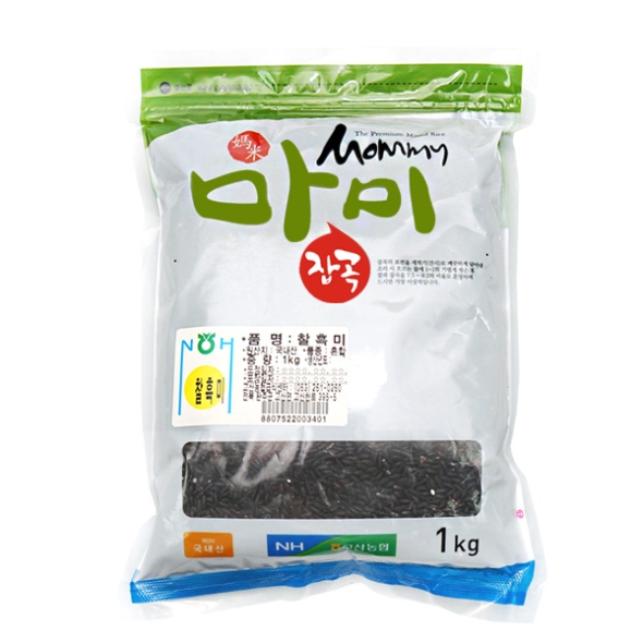 [고산농협] 마미잡곡 찰흑미 1kgx1팩/2팩/3팩/5팩