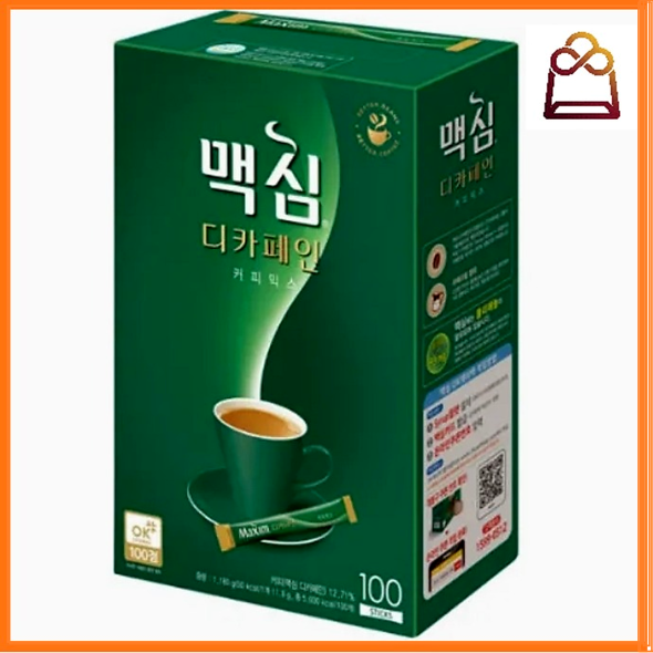 [맥심] 디카페인 커피믹스 100개입