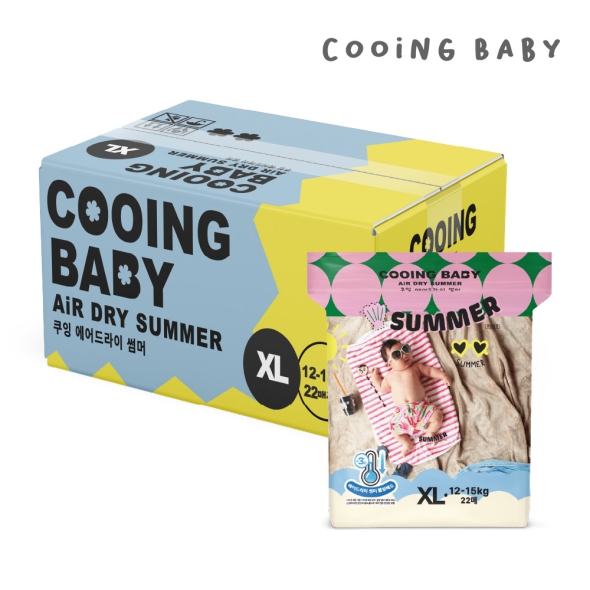 쿠잉 에어드라이 썸머 팬티 특대 22매 x 4팩