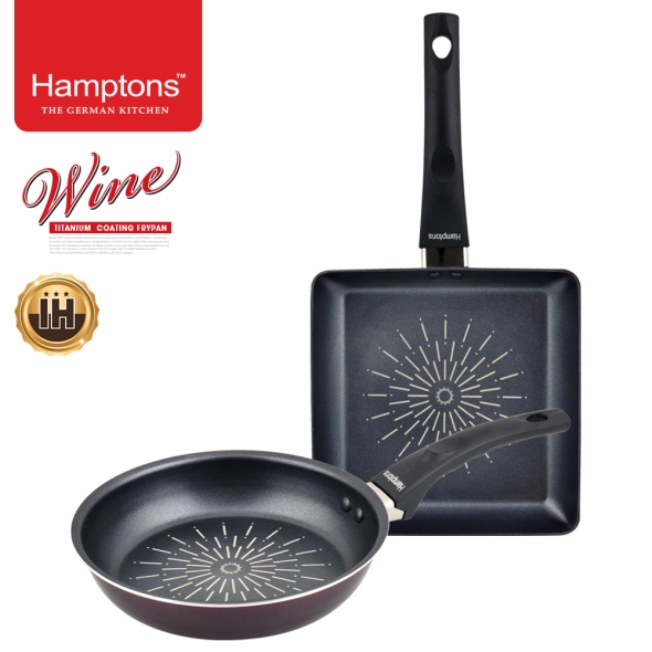 햄튼 와인 티타늄 인덕션 프라이팬 2종 세트-A(20F22SF)