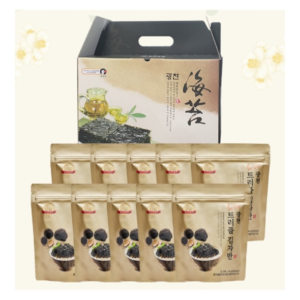 광천 해달음 트러플 김자반 40g 10봉