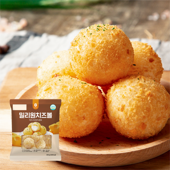 [밀리원] 가마치 치즈볼 300g