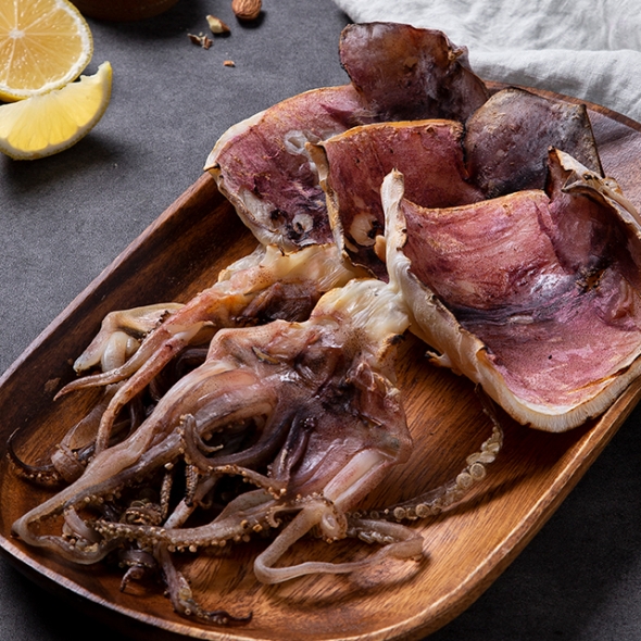 구룡포 두툼한 반건조 오징어 350g/450g/550g (5마리) 피데기